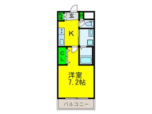 フレンドリーハイツ住吉の物件間取画像